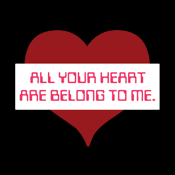 Cats All Your Heart Are Belong To Us Funny Valentine's Day Gamer Internet Meme