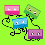 Colorful Cassette Tapes