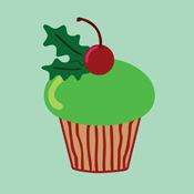 Cute Christmas Cupcake