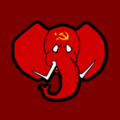 Communelephant Communist Red Elephant