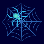 Crystal Spider and Spiderweb