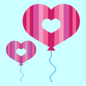 heart balloons