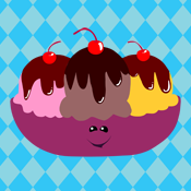 Cute Kawaii Ice Cream Bowl