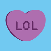 LOL Funny Valentine's Day Valentine Candy Heart