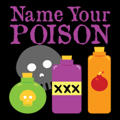 Name Your Poison Funny Bartender Goth Gothic Dark