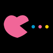 Pacman Heart Pacheart Retro Gamer