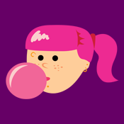 Pink Pierced Bubble Gum Bubblegum Girl