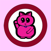 Pink Lucky Cat Luckycat