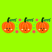 Cute Kawaii Pumpkins