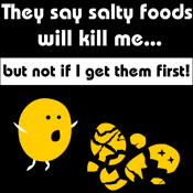 Salty Snacks Funny