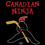Canadian Ninja Hockey Goalie