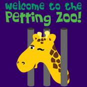 Welcome To The Petting Zoo Giraffe