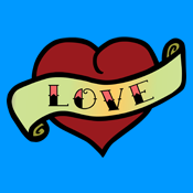 Love Tattoo Heart Valentine's Day width=