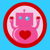 Valentine's Day Heart Love Robot