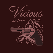 Vicious Pink Gun Revolver
